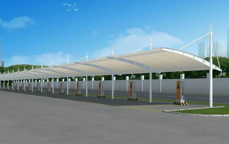 海阳市充电桩车棚